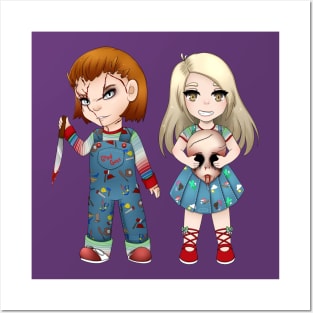 Lydia and Chucky Posters and Art